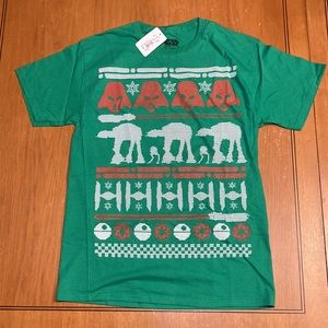Men’s Star Wars Short Sleeve Ugly Holiday T-Shirt - NWT